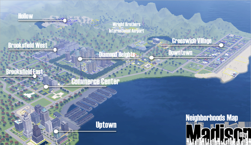 Sims 3 Different Towns